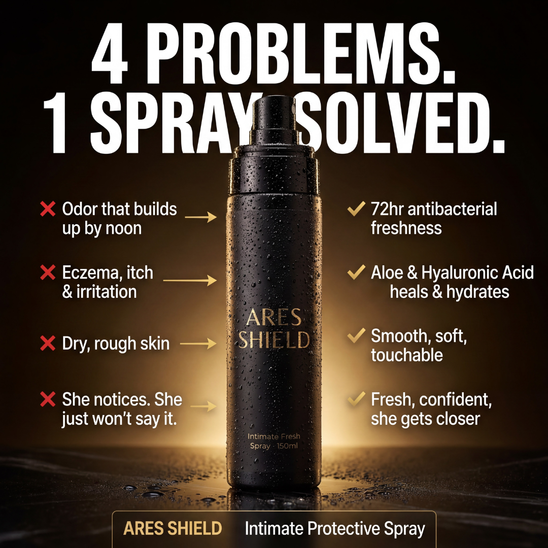 ARES Shield - Spray protector íntimo para hombres