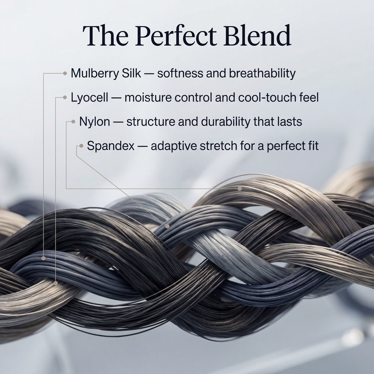 Calcetines de seda de primera calidad | Comodidad todo el día (NUEVO)